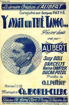 Y'AVAIT UN THE TANGO. BOREL-CLERC Ch. / POTHIER Ch. L.