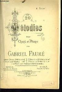 20 MELODIES 1ER RECUEIL
