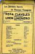 PEPA CLAVELES / LIMON LIMONERO. MOSTAZO J.