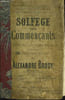 SOLFEGE DES COMMENCANTS. BRODY Alexandre