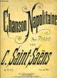 CHANSON NAPOLITAINE. SAINT-SAENS C.