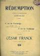 REDEMPTION. FRANCK César / BLAU Edouard