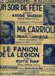 UN SOIR D'ETE / LE FANION DE LA LEGION / MA CARRIOLE. DELANNAY J./ MONNOT M. / LAFARGE G. / COLLECTIF
