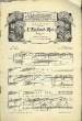 SUPPLEMENT MUSICAL AU N°3237 DE L'ILLUSTRATION. COLLECTIF