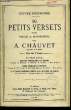 90 PETITS VERSETS. CHAUVET A.