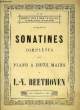 SONATINES COMPLETES. BEETHOVEN