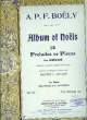 ALBUM OF NOELS. BOELY A.P.F.