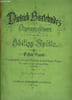 DIETRICH BURTEHUDE'S ORGELCOMPOSITIONEN. BURTEHUDE Dietrich