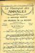 LA MUSIQUE DES ANNALES N°27 LA RENCONTRE IMPREVUE. COLLECTIF