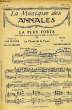 LA MUSIQUE DES ANNALES N°28 LE PLUS FORTE. COLLECTIF