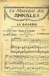 LA MUSIQUE DES ANNALES N°53 LA BAYADERE. COLLECTIF