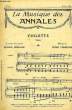 LA MUSIQUE DES ANNALES N°55 VIOLETTE. COLLECTIF