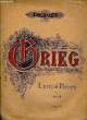 LYRICAL PIECES BOOK III. EDUARD GRIEG