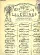 COPPELIA BALLET EN 3 ACTES 21 AIRS DE BALLET TRANSCRITS POUR PIANO. LEO DELIBES