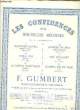 LES CONFIDENCES SIX NOUVELLES MELODIES / CAPRICES D'AVRIL N°2 TENOR OU SOPRANO pour chant et piano. F.GUMBERT