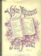 VINGT MELODIES AU BORD DE LA MER POEME DE THEOPHILE GAUTIER duo pour soprano, baryton ou tenor avec arrangement de piano. PAUL PUGET