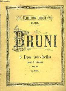 6 DUOS TRES FACILES POUR 2 VIOLONS