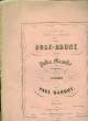 ROSE-BRUNE polka mazurka pour piano. PAUL BARBOT