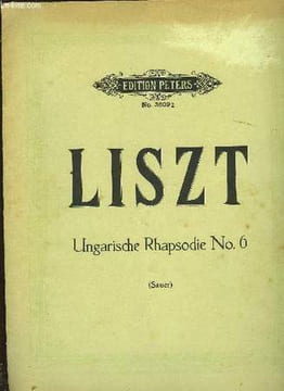 UNGARISCHE RHAPSODIE N°6. LISZT