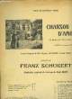 CHANSON D'AMOUR/N°10 bis SERENADE pour chant et piano. FRANZ SCHUBERT