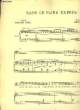 SANS LE FAIRE EXPRES pour piano et chant. CHRISTINE