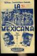 "LA MEXICANA extraite de l'operette ""Ignace"" PAROLES ET MELODIES". ROGER DUMAS