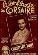LA COMPLAINTE DU CORSAIRE partition pour le chant. ANDRE GRASSI