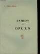 SAMSON ET DALIDA opéra en trois actes et 4 tableaux de Ferdinand lemaire PARTITION CHANT ET PIANO. C.SAINT-SAENS