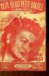 MON BEAU PETIT DIABLE partition pour le chant. JEAN DELANNAY