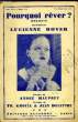 POURQUOI REVER mélodie PARTITION POUR LE CHANT. TH. GROUIA et JEAN DELETTRE