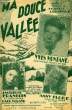 MA DOUCE VALLEE partition pour le chant. FRANCIS LEMARQUE