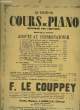 LE STYLE 25 ETUDES DE GENRE POUR PIANO 21ème EDITION DE LA SERIE COURS DE PIANO élémentaire et progréssive adapté au conservatoire.. F. LE COUPPEY