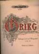 SOLVEIG lied und Wiegenlied. EDUARD GRIEG