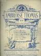 OUVERTURE POUR PIANO DE L'OPERA MIGNON. AMBROISE THOMAS