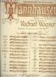 "N°12 CHOEUR ET PELERINS extrait de ""Tannhäuser"" pour piano, tenors et basses.". RICHARD WAGNER