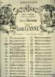 "N°8 bis VILLANELLE LA BERGERE COLINETTE extrait de ""Les Saltimbanques"" CHANT ET PARTITION". LOUIS GANNE