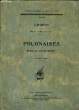 POLONAISES révision par Claude Debussy oeuvres complètes pour piano. CHOPIN
