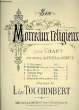 MORCEAUX RELIGIEUX POUR CHANT N°1 O SALUTARIS avec accompagnement d'orgue pour Baryton ou Mezzo-soprano. L. DE TOUCHIMBERT