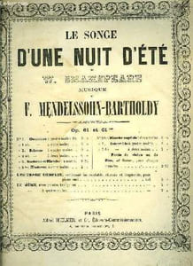 "N°3 ter MARCHE NUPTIALE extrait de ""LE SONGE D'UNE NUIT D'ETE"" de W.Shakespeare"