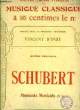 MOMENTS MUSICALS N°1 pour piano seul. SCHUBERT