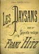 LES PAYSANS saynette rustique OP.241.. FRANZ HITZ