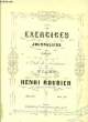 EXERCICES JOURNALIERS extrait de l'étude du Mécanisme du piano Oeuv.36. HENRI ROUBIER