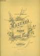 MAZURKA si bémol majeur pour piano. GABRIEL FAURE
