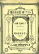 LES CLASSIQUES DU PIANO: AIR VARIE EN MIMAJEUR par Haendel POUR PIANO SEUL. F. LE COUPPEY