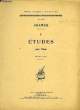 I ETUDES pour piano. CRAMER