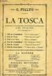LA TOSCA solo de cavaradossi PARTITION POUR LE CHANT SEUL. G. PUCCINI