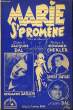 "MARIE S'PROMENE partition pour le chant ""Prix de Deauville""". EDVARD CHEKLER