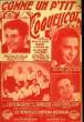 COMME UN P'TIT COQU'LICOT partition pour chant. CLAUDE VALERY