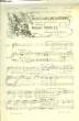 TROIS CHANSONS BRETONNES pour piano et chant SUPPLEMENT MUSICAN AU N°3158 A L'ILLUSTRATION DU 5 SEPTEMBRE 1903. HENRY WAELES