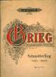 SCHMETTERLING klavierstück OPUS N°43 N°1. EDVARD GIEG